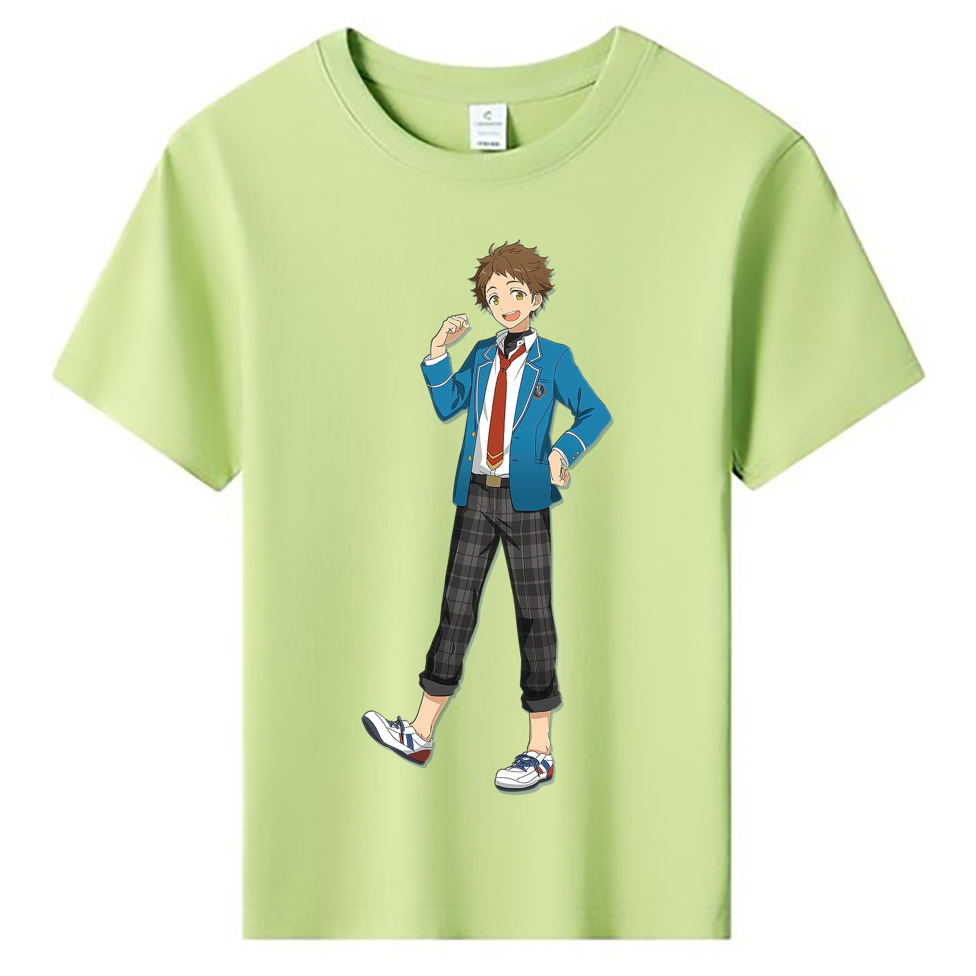 （画像用） あんさんぶるスターズ! Ensemble Stars 綿100％キッズTシャツ（フロントプリント）